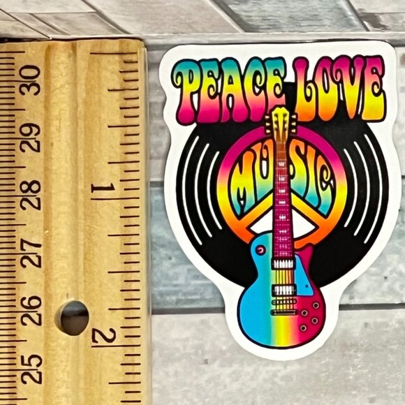 🌀10/$10🌀 70s Hippie Reusable Waterproof Vinyl Sticker Decal - Picture 1 of 1